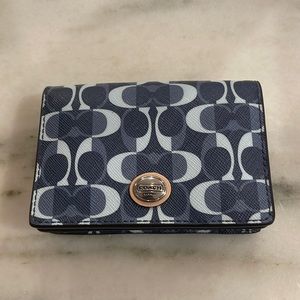 Coach Denim Wallet